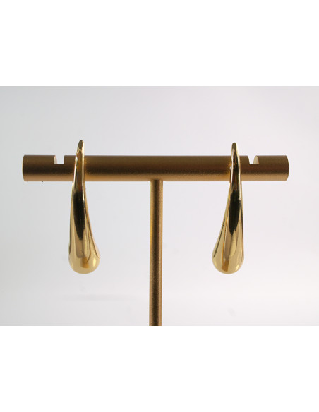 Kolczyki DŁUGIE KROPLE ŁEZKI  STAL CHIRURGICZNA LOLITA AKCESORIA 3,5 CM