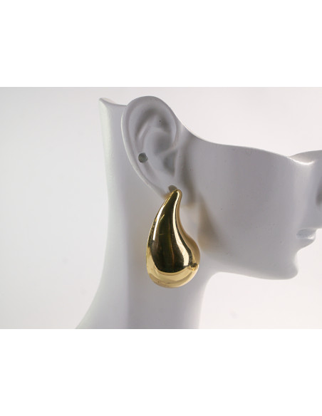 Kolczyki DŁUGIE KROPLE ŁEZKI  STAL CHIRURGICZNA LOLITA AKCESORIA 2,5 CM