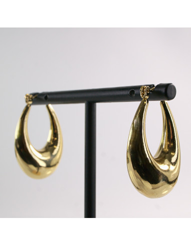 Kolczyki DMUCHANE KOŁA ELIPSY STAL CHIRURGICZNA...