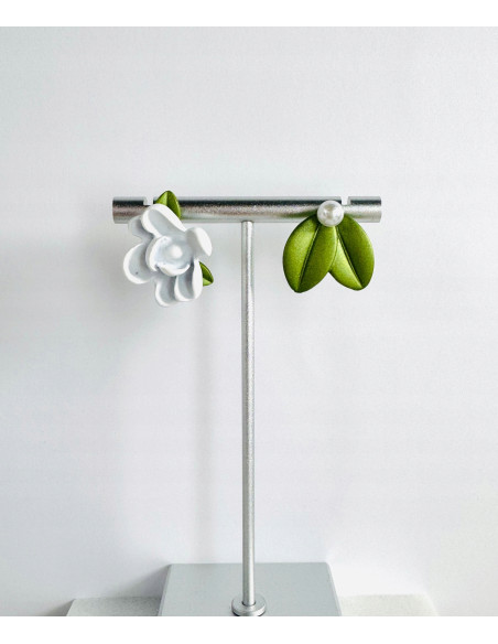 Kolczyki ASYMETRYCZNE BOHO Lolita Accessories srebrny sztyft 925