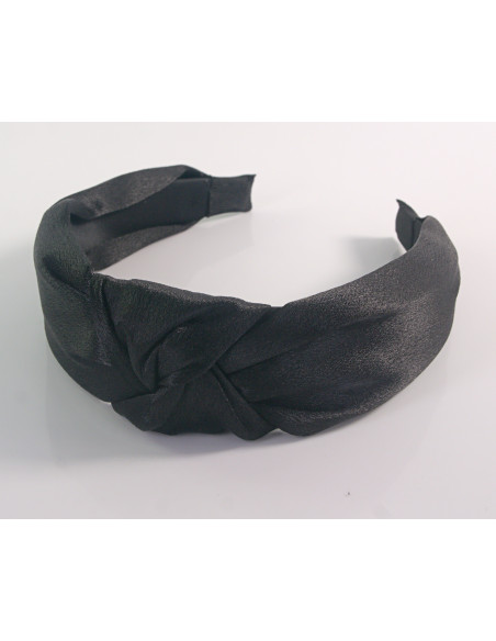OPASKA DO WŁOSÓW NA GŁOWĘ WĘZEŁ SUPEŁ  LOLITA AKCESORIA CZARNA