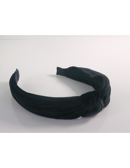 OPASKA DO WŁOSÓW NA GŁOWĘ WĘZEŁ SUPEŁ  LOLITA AKCESORIA CZARNA