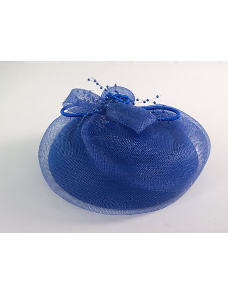 Fascynator na głowę ELEGANCKI STROIK CHABROWY LOLITA AKCESORIA