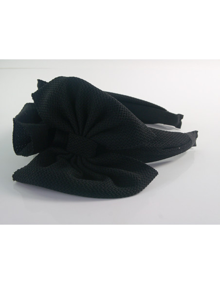 Fascynator na głowę OPASKA NA GŁOWĘ Z KOKARDĄ LOLITA AKCESORIA