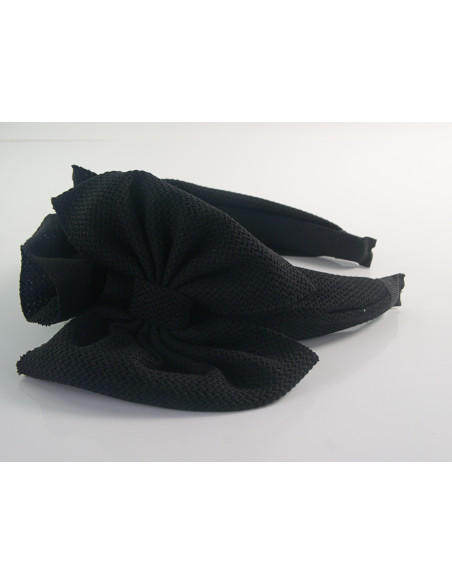 Fascynator na głowę OPASKA NA GŁOWĘ Z KOKARDĄ LOLITA AKCESORIA