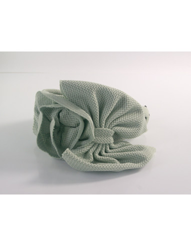 Fascynator na głowę OPASKA NA GŁOWĘ Z KOKARDĄ...