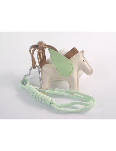 BRELOK DO TOREBKI NA KLUCZE EKO SKÓRA KONIK ZE...