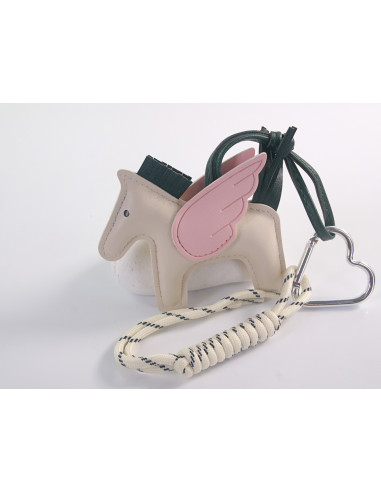 BRELOK DO TOREBKI NA KLUCZE EKO SKÓRA KONIK ZE...