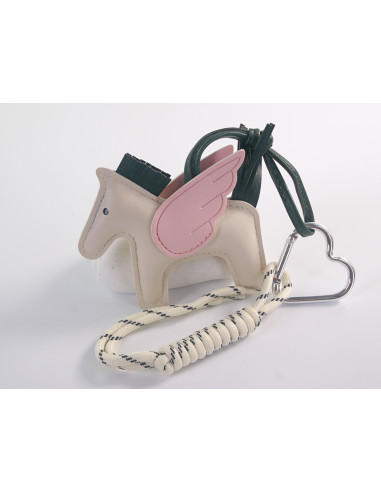 BRELOK DO TOREBKI NA KLUCZE EKO SKÓRA KONIK ZE...