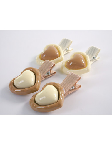 ZESTAW SPINKA DO WŁOSÓW DLA DZIECKA SERDUSZKA 4...