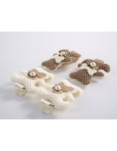 ZESTAW SPINKA DO WŁOSÓW DLA DZIECKA  MISIE 4...