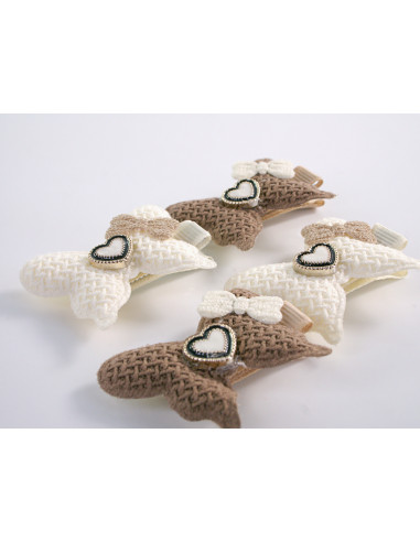 ZESTAW SPINKA DO WŁOSÓW DLA DZIECKA MOTYLKI  4...