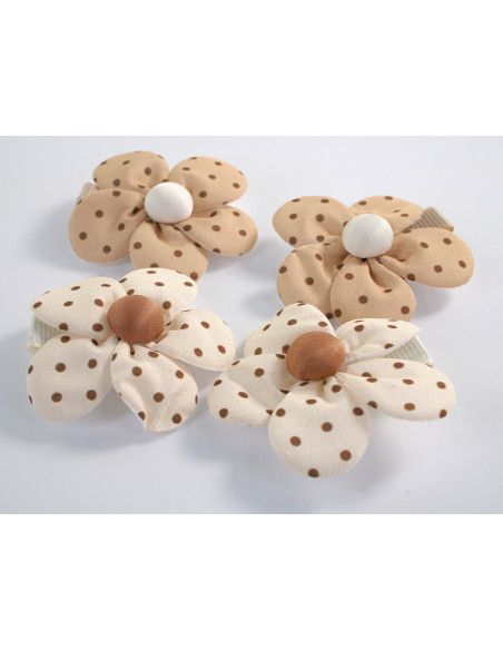 ZESTAW SPINKA DO WŁOSÓW DLA DZIECKA KWIATKI  4 SZTUKI  LOLITA AKCESORIA