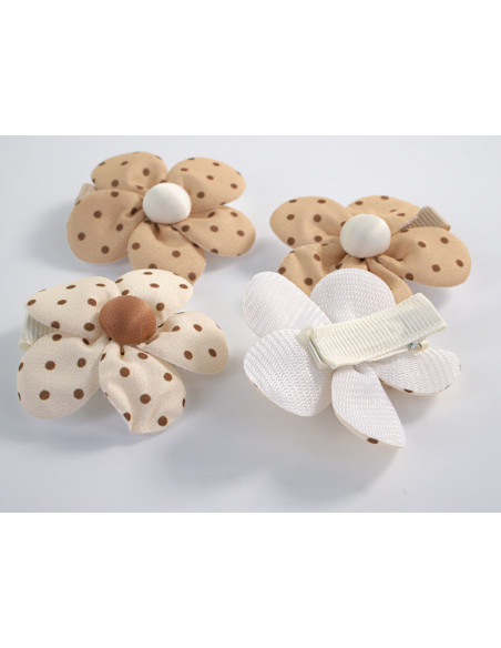 ZESTAW SPINKA DO WŁOSÓW DLA DZIECKA KWIATKI  4 SZTUKI  LOLITA AKCESORIA