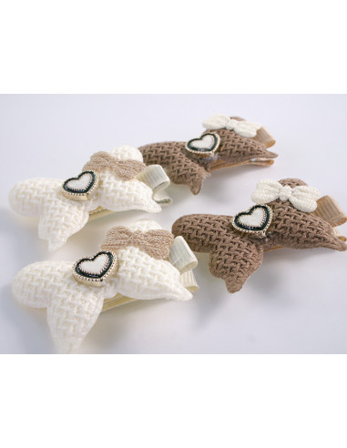 ZESTAW SPINKA DO WŁOSÓW DLA DZIECKA MOTYLKI  4...