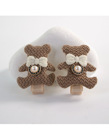 ZESTAW SPINKA DO WŁOSÓW DLA DZIECKA  MISIE 4...