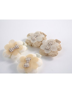 ZESTAW SPINKA DO WŁOSÓW DLA DZIECKA KWIATKI  4 SZTUKI...