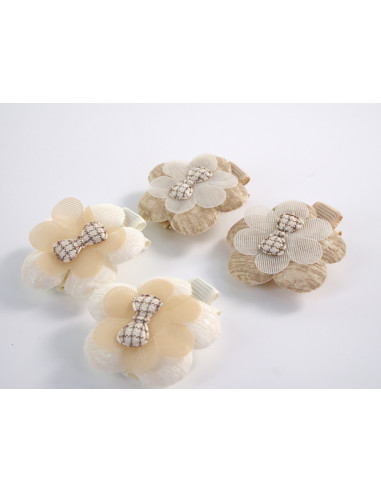 ZESTAW SPINKA DO WŁOSÓW DLA DZIECKA KWIATKI  4...