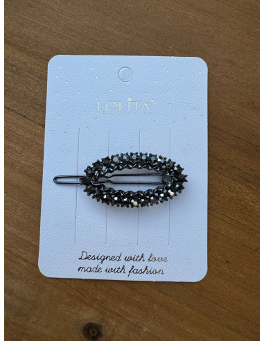 Spinka DO WŁOSÓW GRAFITOWY WIANEK LOLITA AKCESORIA