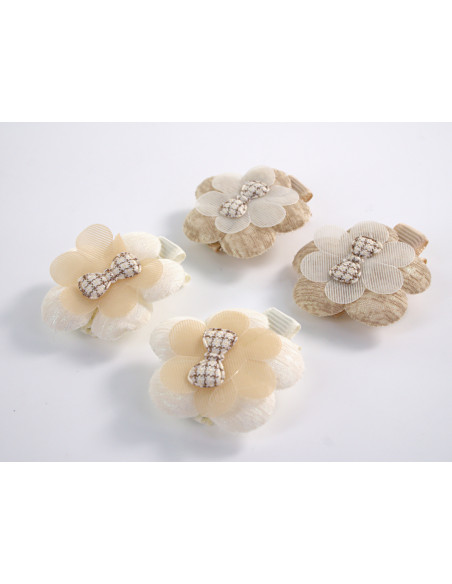 ZESTAW SPINKA DO WŁOSÓW DLA DZIECKA KWIATKI  4 SZTUKI  LOLITA AKCESORIA