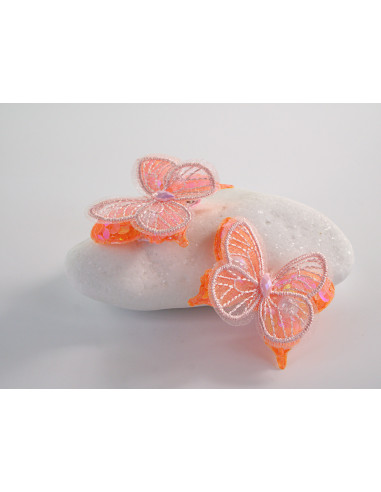 ZESTAW SPINKA DO WŁOSÓW DLA DZIECKA MOTYLKI  2...