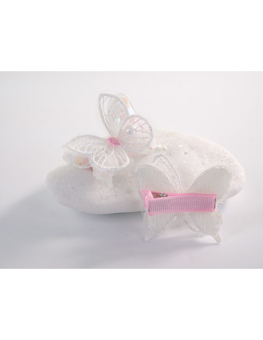 ZESTAW SPINKA DO WŁOSÓW DLA DZIECKA MOTYLKI  2...