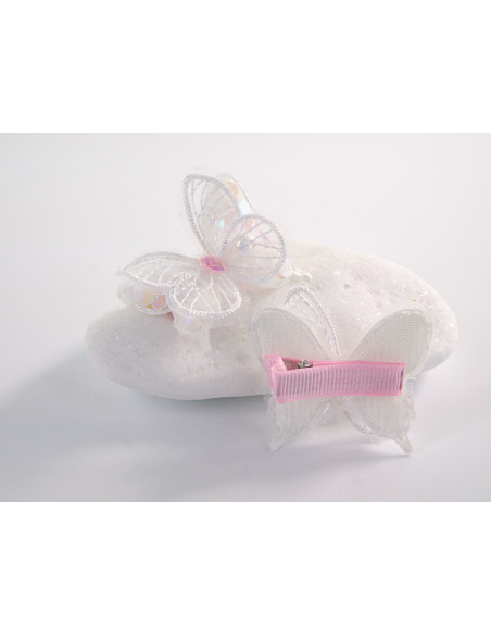 ZESTAW SPINKA DO WŁOSÓW DLA DZIECKA MOTYLKI  2 SZTUKI  LOLITA AKCESORIA