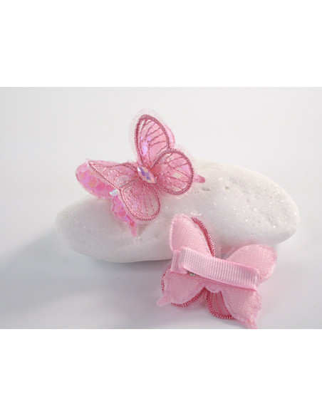 ZESTAW SPINKA DO WŁOSÓW DLA DZIECKA MOTYLKI  2 SZTUKI  LOLITA AKCESORIA