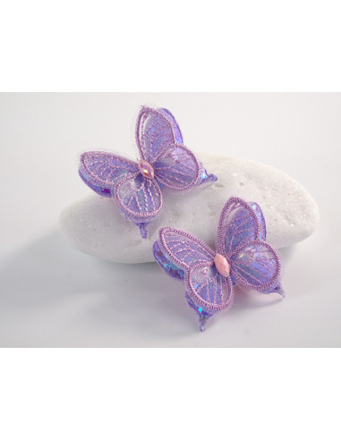 ZESTAW SPINKA DO WŁOSÓW DLA DZIECKA MOTYLKI  2...