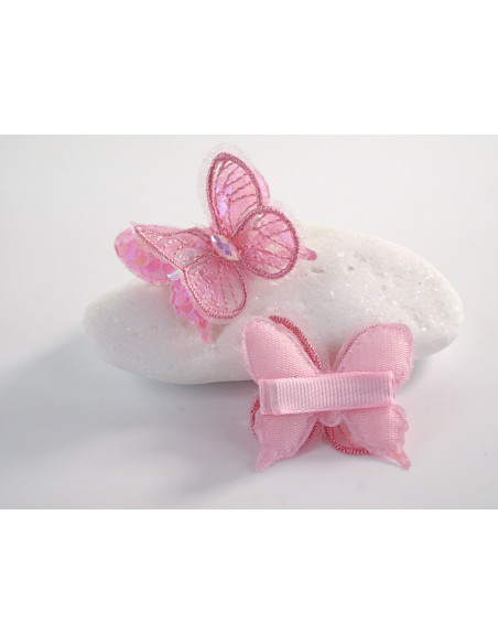 ZESTAW SPINKA DO WŁOSÓW DLA DZIECKA MOTYLKI  2 SZTUKI  LOLITA AKCESORIA