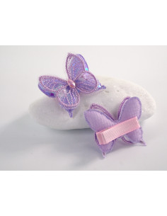 ZESTAW SPINKA DO WŁOSÓW DLA DZIECKA MOTYLKI  2 SZTUKI... 2