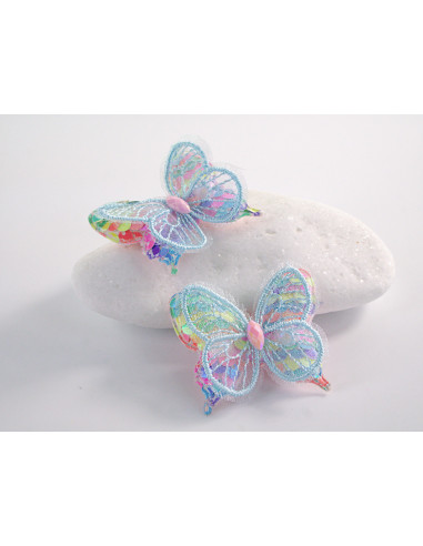 ZESTAW SPINKA DO WŁOSÓW DLA DZIECKA MOTYLKI  2...