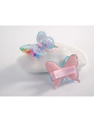 ZESTAW SPINKA DO WŁOSÓW DLA DZIECKA MOTYLKI  2...