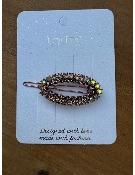 Spinka DO WŁOSÓW MIEDZIANY WIANEK ŁEZKA LOLITA AKCESORIA