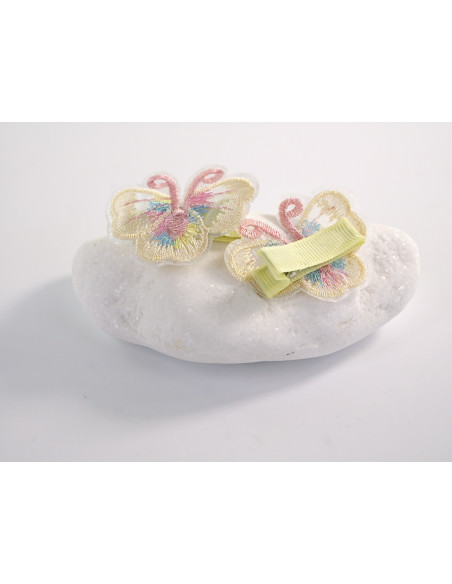 ZESTAW SPINKA DO WŁOSÓW DLA DZIECKA MOTYLKI  2 SZTUKI  LOLITA AKCESORIA