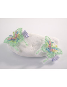 ZESTAW SPINKA DO WŁOSÓW DLA DZIECKA MOTYLKI  2 SZTUKI...