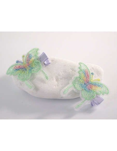 ZESTAW SPINKA DO WŁOSÓW DLA DZIECKA MOTYLKI  2 SZTUKI  LOLITA AKCESORIA