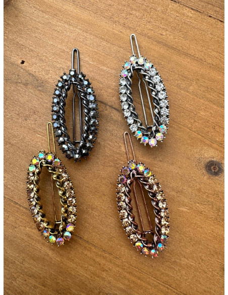 Spinka DO WŁOSÓW SREBRNY WIANEK ŁEZKA LOLITA AKCESORIA