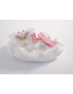 ZESTAW SPINKA DO WŁOSÓW DLA DZIECKA MOTYLKI  2 SZTUKI... 2