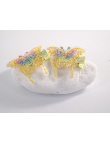 ZESTAW SPINKA DO WŁOSÓW DLA DZIECKA MOTYLKI  2 SZTUKI  LOLITA AKCESORIA