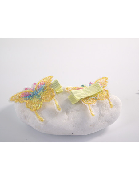 ZESTAW SPINKA DO WŁOSÓW DLA DZIECKA MOTYLKI  2 SZTUKI  LOLITA AKCESORIA