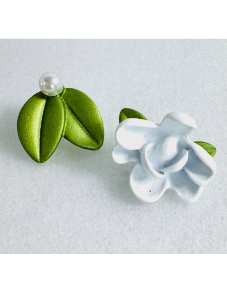 Kolczyki ASYMETRYCZNE BOHO Lolita Accessories srebrny sztyft 925