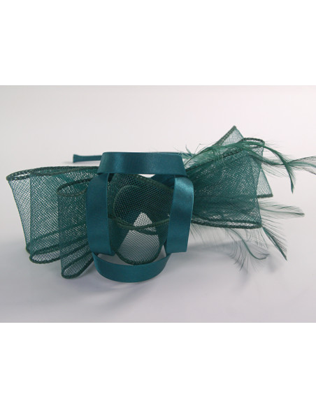 OPASKA na GŁOWĘ KOKARDA FASCYNATOR Lolita AKCESORIA