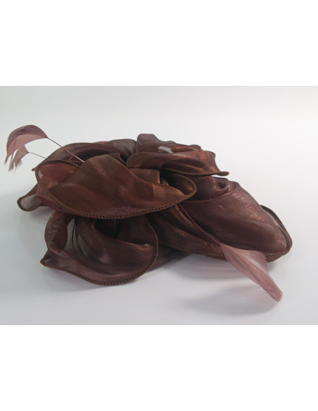 KWIAT Z MATERIAŁU na GŁOWĘ BROSZKA PRZYPINKA FASCYNATOR Lolita AKCESORIA