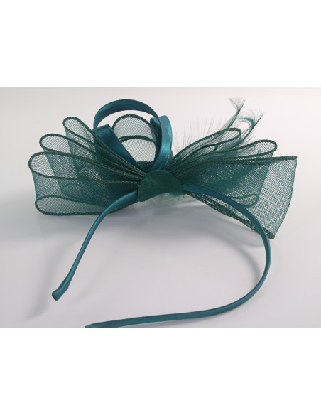 OPASKA na GŁOWĘ KOKARDA FASCYNATOR Lolita AKCESORIA