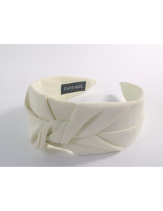 OPASKA do Włosów WĘZEŁ SUPEŁ BIAŁA ECRU  NATURA  Lolita...
