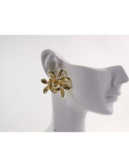 Kolczyki ZŁOTY  " ŁANCUCH"  STAL CHIRURGICZNA LOLITA AKCESORIA