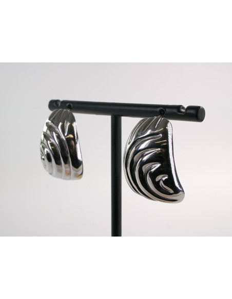 KOLCZYKI BOHO BLASZKI SREBRNE STAL CHIRURGICZNA LOLITA AKCESORIA