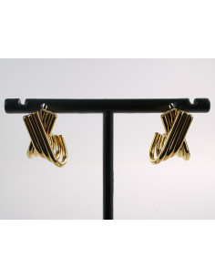 KOLCZYKI BOHO ZŁOTE ZAWIJASY XX STAL CHIRURGICZNA LOLITA... 2