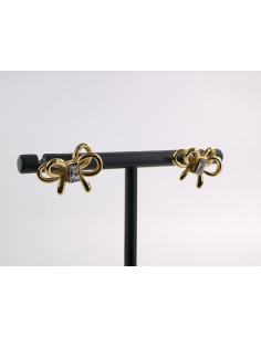 Kolczyki ZŁOTE KOKARDKI KOKARDY CHIRURGICZNA LOLITA... 2